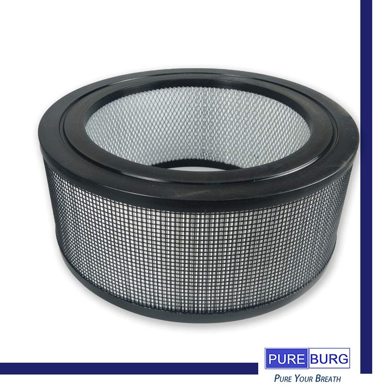 PUREBURG 21500 Replacement Filter Compatible with Honeywell 50150 51500 61500 11500(EV-15) 18150 11520 17200 Series Air Purifiers, H13 HEPA Cabon Pre-Filter Air Clean Dust VOCs Odor - Image 3